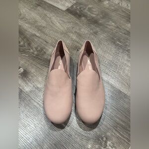 TOMS Darcy Flat Tan Leather Womens Size 7.5W